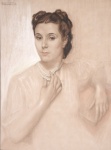 Retrato de la esposa del artista I