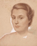 Retrato de la esposa del artista II